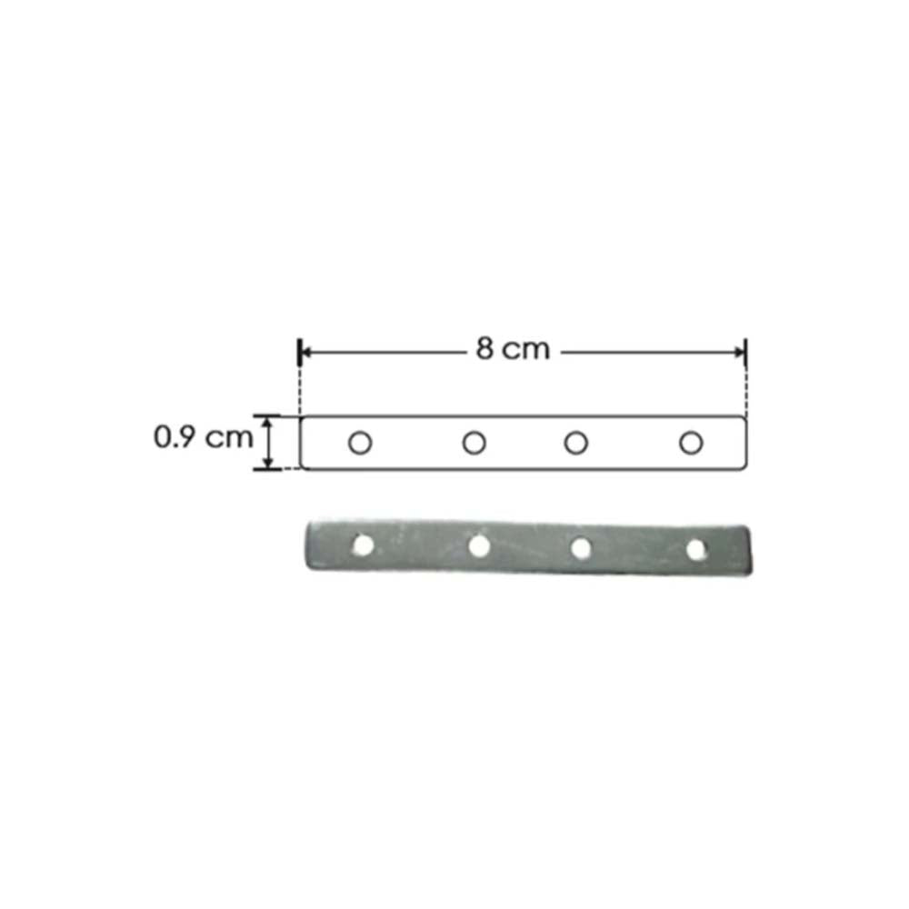 CONECTOR 180G PARA PERFIL ALUMINIO SERIE ILUPA3551 INCLUYE 2 TORNILLOS