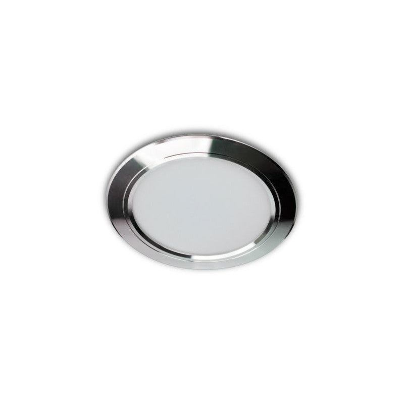 EMPOTRABLE ADURIZ FIJO LED 9W 5000K NIQUEL ADESI *** EXHIBIDO ***