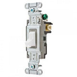 INTERRUPTOR PALANCA GRIS 1 POLO 15A. 120/277V GDO COMERCIAL