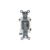 INTERRUPTOR PALANCA GRIS 1 POLO 15A. 120/277V GDO COMERCIAL