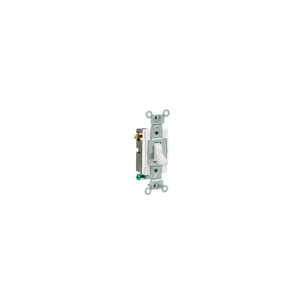 INT. PALANCA BLANCO 3VIAS 15A/120-277V. LATERAL CS315-02W *** OFRECER CS315W ***
