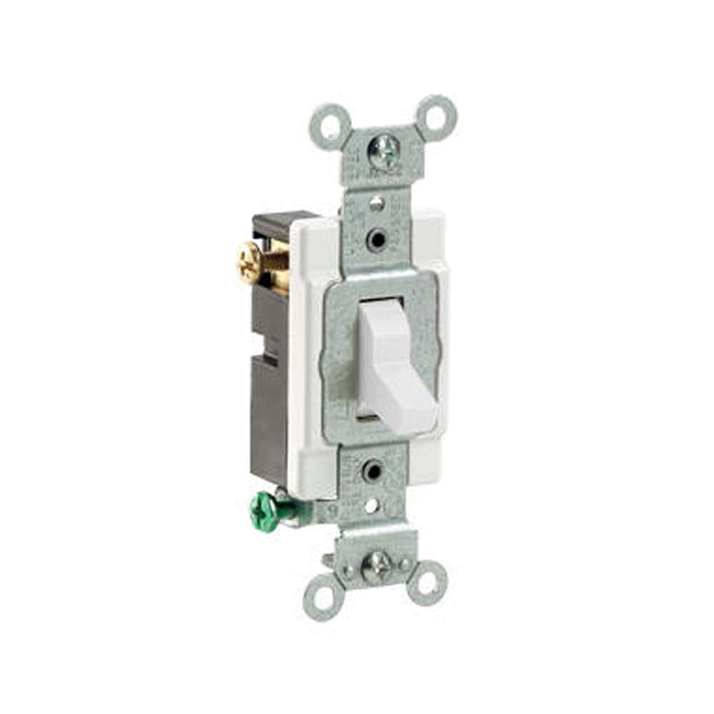 INT. PALANCA BCO 3 VIAS 20A 120/277V ALAMBRADO LATERAL GRADO COMERCIAL
