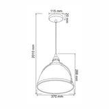 LÁMPARA DE INTERIOR PARA SUSPENDER LOME TECNOLITE BASE E27 ***HAE2025***