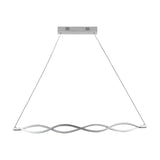 COLGANTE MODERNO LED VELORUM TECNOLITE 1.50 METROS DE ALTURA 22W LUZ SUAVE CÁLIDA LED INTEGRADO ***HAE2024***