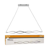 COLGANTE MODERNO LED VELORUM TECNOLITE 1.50 METROS DE ALTURA 22W LUZ SUAVE CÁLIDA LED INTEGRADO ***HAE2024***