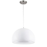 LUMIN. SUSPENDIDO LED 18W/100-240V 3000K LIBRA BCO. ***TECNOLITE HAE***