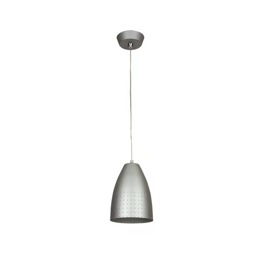 LAMPARA COLGANTE LED DE METAL 1.40 M DE ALTURA BASE E27 POTENCIA MAX. 60 W NO INCLUYE FOCO