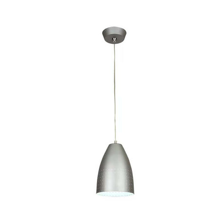 LAMPARA COLGANTE LED DE METAL 1.40 M DE ALTURA BASE E27 POTENCIA MAX. 60 W NO INCLUYE FOCO