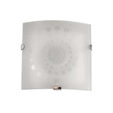 EXTRACTOR DE AIRE 4" ACABADO CRISTAL C/LAMPARA LED *** OFRECER 2904-CN ***