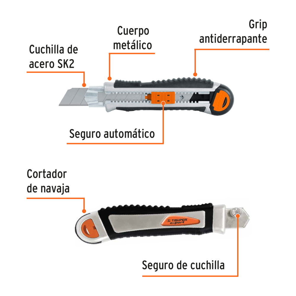 CUTTER CUCHILLA DE 25 MM REFORZADO