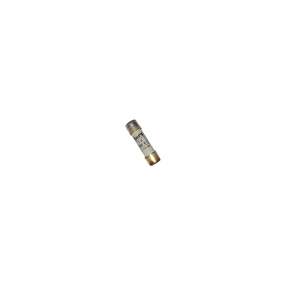 FUSIBLE CILINDRICO ACCION RAPIDA GG 10X38MM 1A/500V. *** OFRECER C10G1 ***