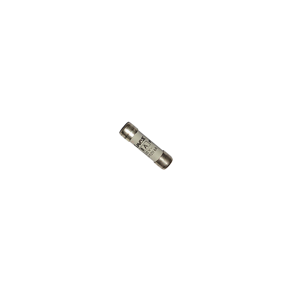 FUSIBLE CILINDRICO ACCION RAPIDA GG 10X38MM 8A/500V. *** OFRECER C10G8 ***
