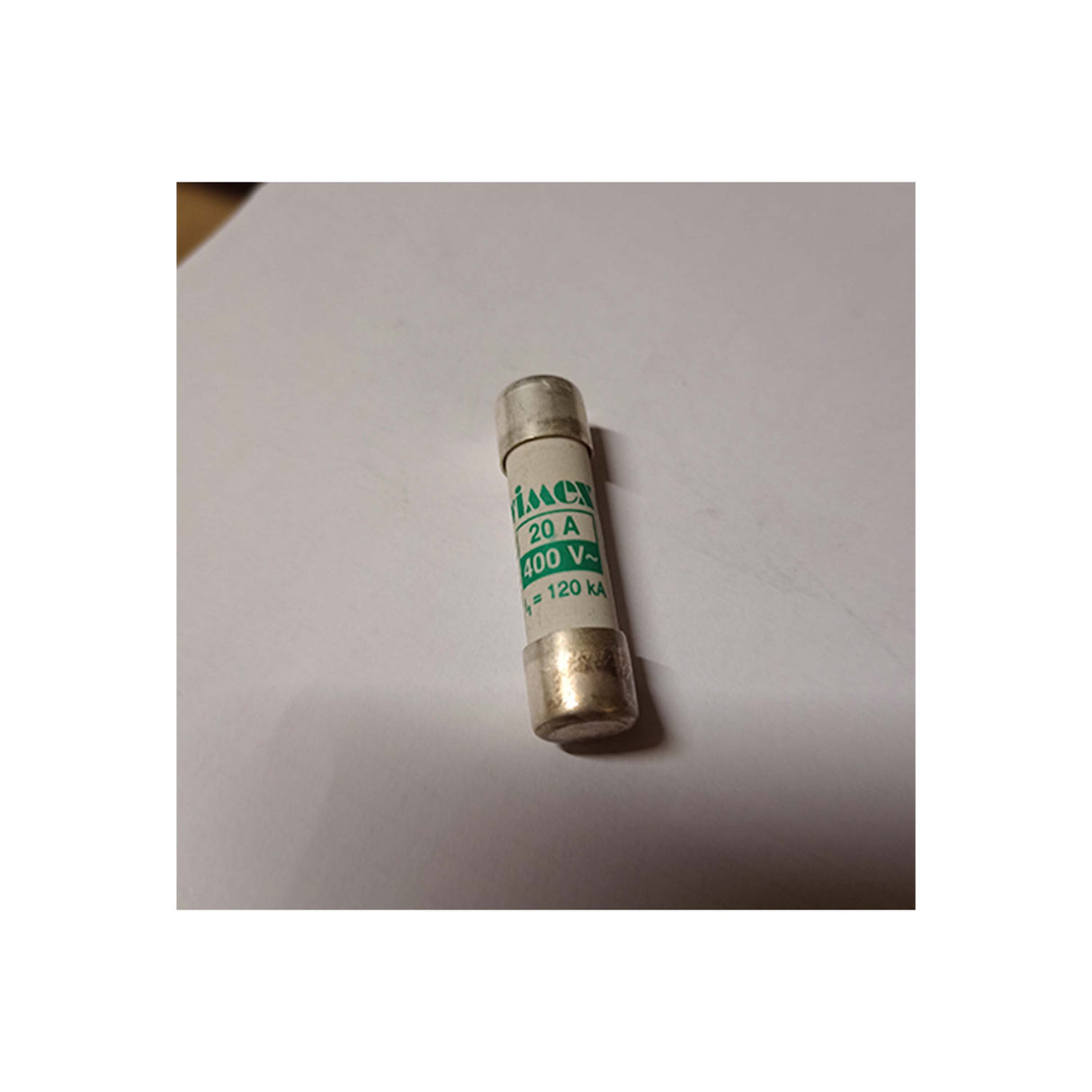 FUSIBLE CILINDRICO ACCION LENTA AM 10X38MM 20A/500V. *** OFRECER C10M20 ***