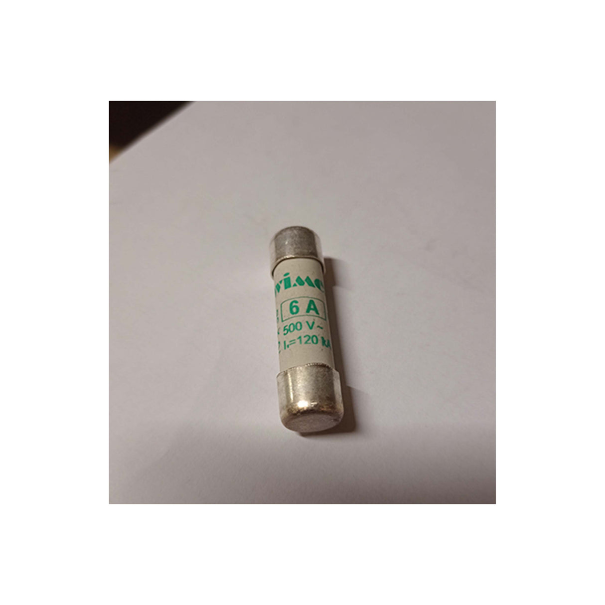 FUSIBLE CILINDRICO ACCION LENTA AM 10X38MM 6A/500V ***SOBREPEDIDO *** OFRECER C10M6 ***