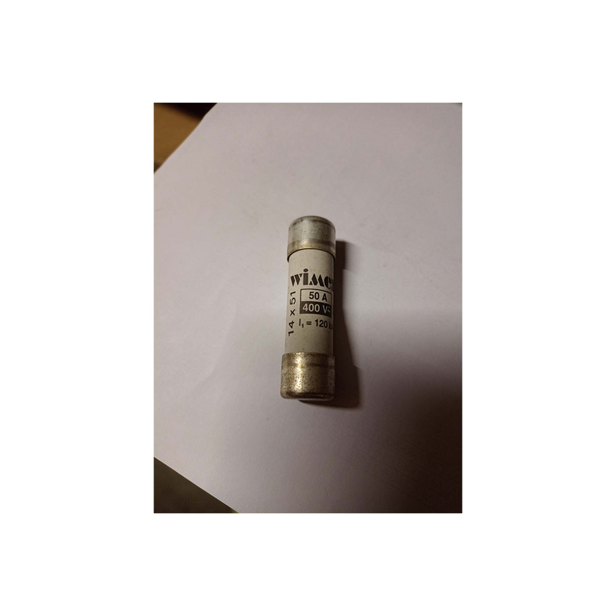 FUSIBLE CILINDRICO ACCION RAPIDA GG 14X51MM 50A/400V. *** OFRECER C14G50 ***