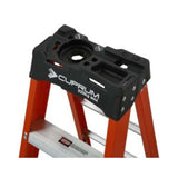 ESCALERA TIJERA FIBRA VIDRIO 225 KGS C-3017-10N 3 MTS 9 PELD.