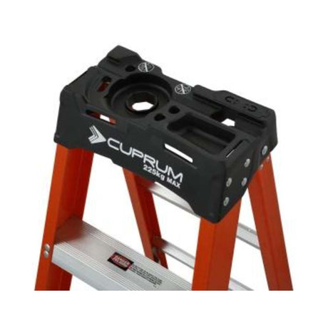ESCALERA TIJERA FIBRA VIDRIO 225 KGS C-3017-10N 3 MTS 9 PELD.