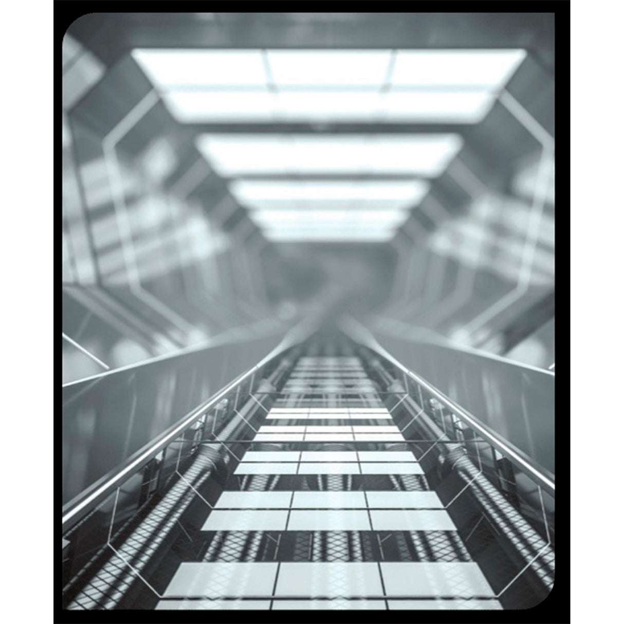 KIT PERFIL P/TIRA EXTRAPLANA LED S/CEJA (PERFIL RECT ALUM NEGRO 2M + MICA DIFUSA 2M + 2 TAPAS LAT +  2 GRAPAS DE EMP/SOB IP20) ILUMILEDS