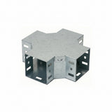DERIVACION EN "X" PARA DUCTO CUADRADO 15X15CMS. GRIS MACSE