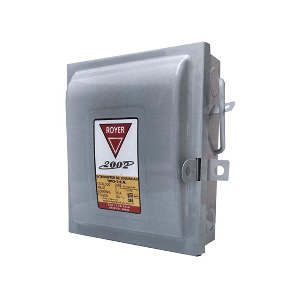 INT. SEG. 3X30A. 250V. WD2002 ROYER P/CART. CF-210