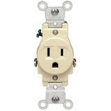 CONTACTO SENCILLO 2P-3H 15A/125V. MARFIL 05015-00I LEVITON *** OFRECER E1O04 ***