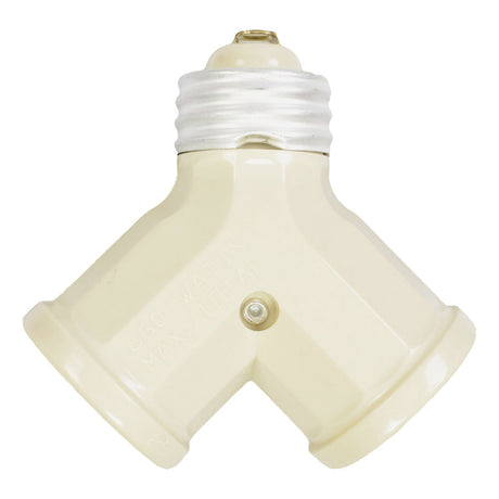 SOCKET DOBLE 250V MARFIL 00128-00I LEVITON