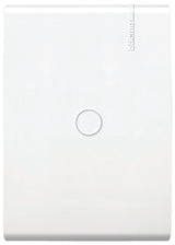 PLACA CIEGA CON PRE-RUPTURA Y CHASIS DE RESINA COLOR BLANCO