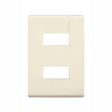 PLACA MARFIL RESTYLE DE RESINA CON CHASIS 2 MÓDULOS