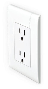 TOMACORRIENTE DÚPLEX 2P+T CON PROTECCIÓN INFANTIL 15A 127-250V PLACA LUNA