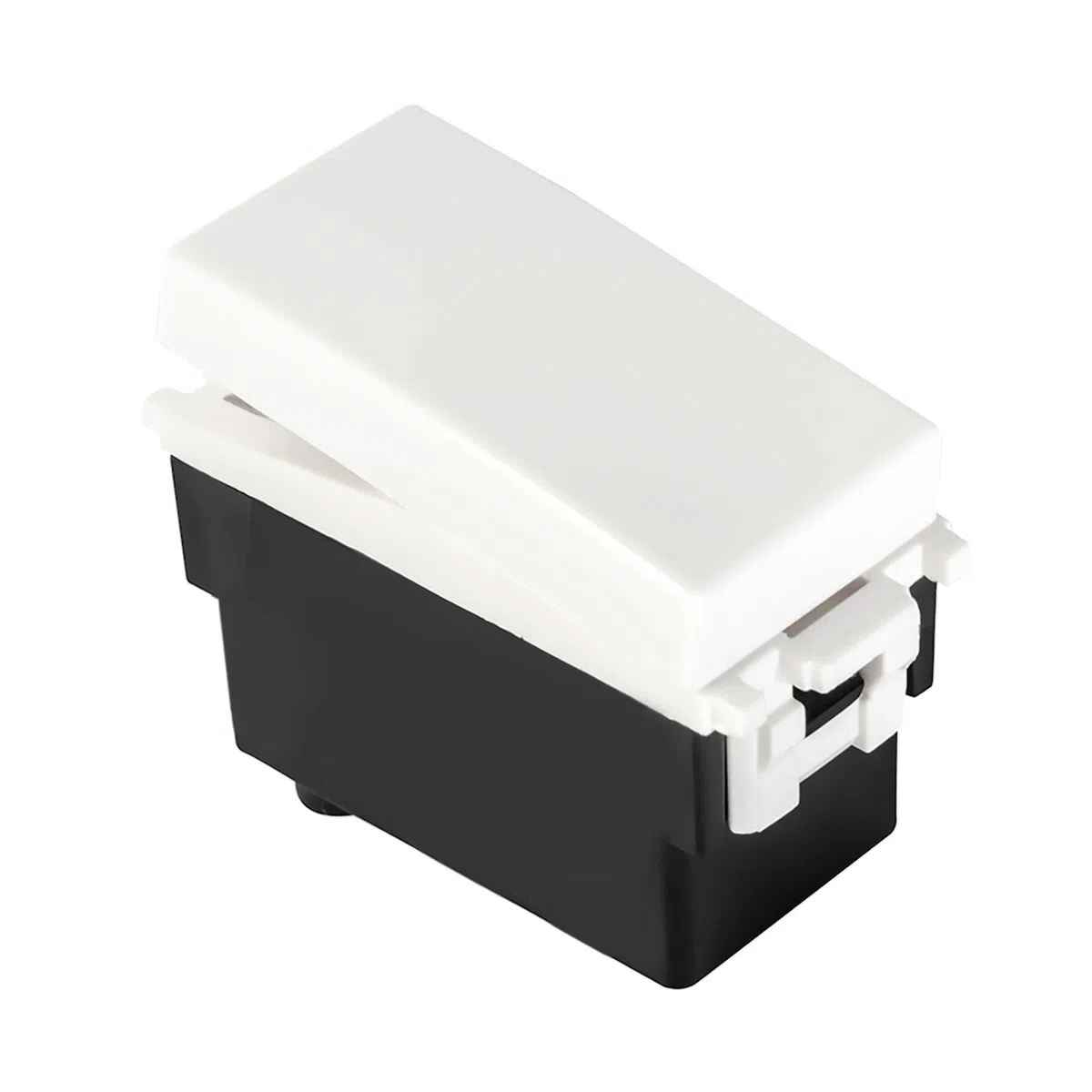 APAGADOR SENCILLO ESTEVEZ ALPHA SIN PILOTO BLANCO