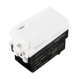 APAGADOR SENCILLO ESTEVEZ ALPHA CON PILOTO LED BLANCO