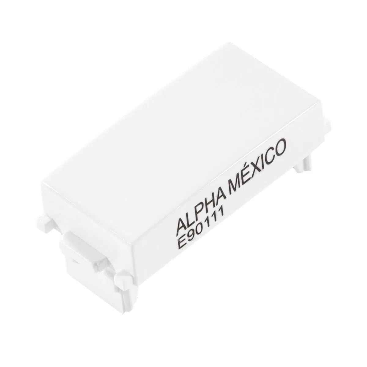 TAPÓN CIEGO ESTEVEZ ALPHA 1 MÓDULO BLANCO
