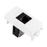 TOMA TELEFÓNICA ESTEVEZ ALPHA DE 6 HILOS RJ11 BLANCO