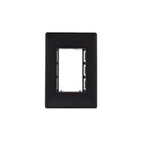 PLACA ESTEVEZ ALPHA 3 MÓDULOS NEGRO