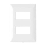 PLACA ESTEVEZ ALPHA 2 MÓDULOS BLANCO