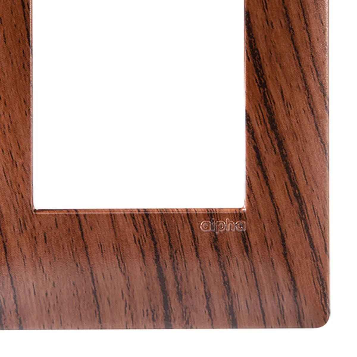 PLACA ESTEVEZ ALPHA 3 MÓDULOS ROBLE