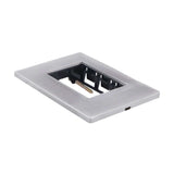 PLACA ESTEVEZ ALPHA 3 MÓDULOS SILVER