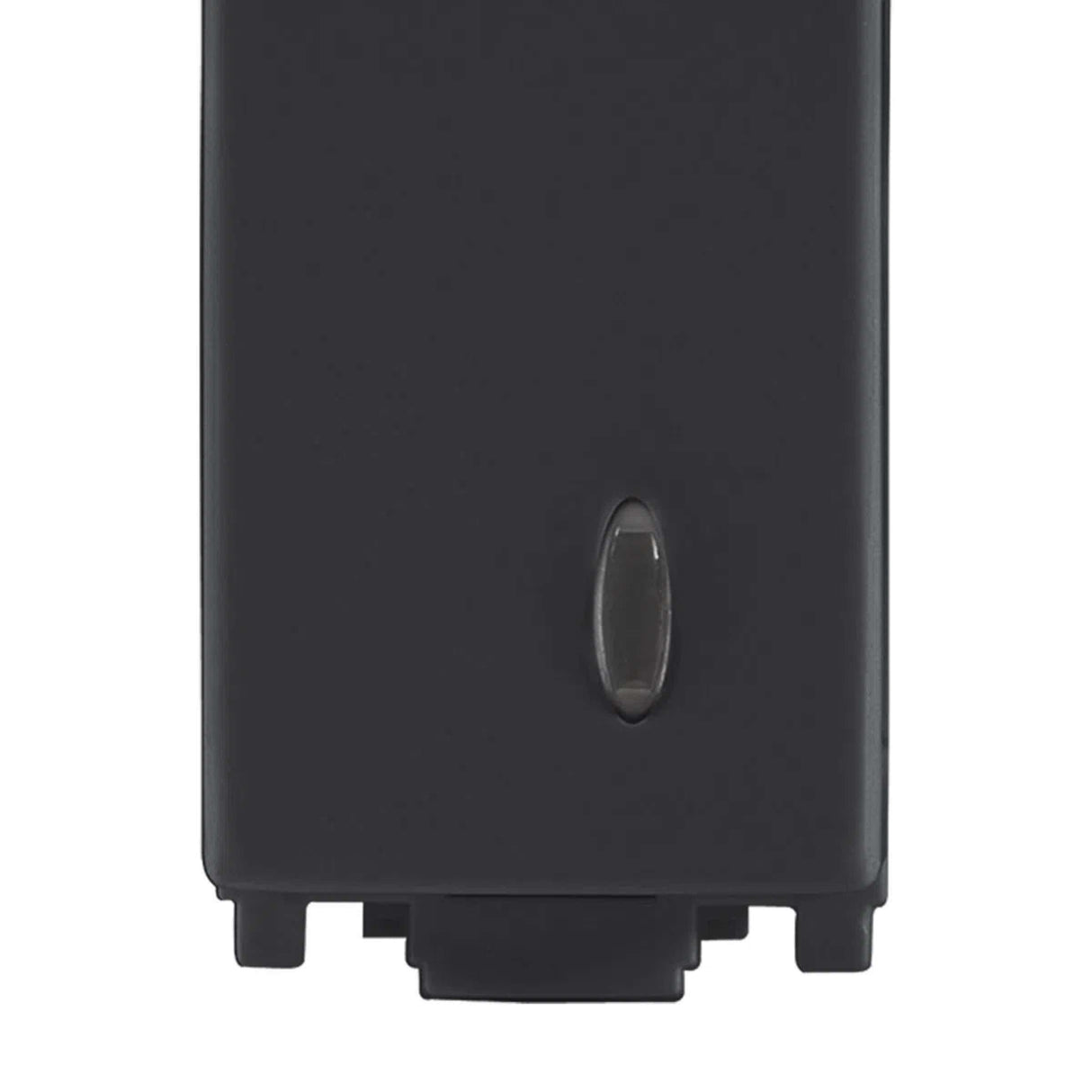 APAGADOR SENCILLO ESTEVEZ ALPHA CON PILOTO LED NEGRO