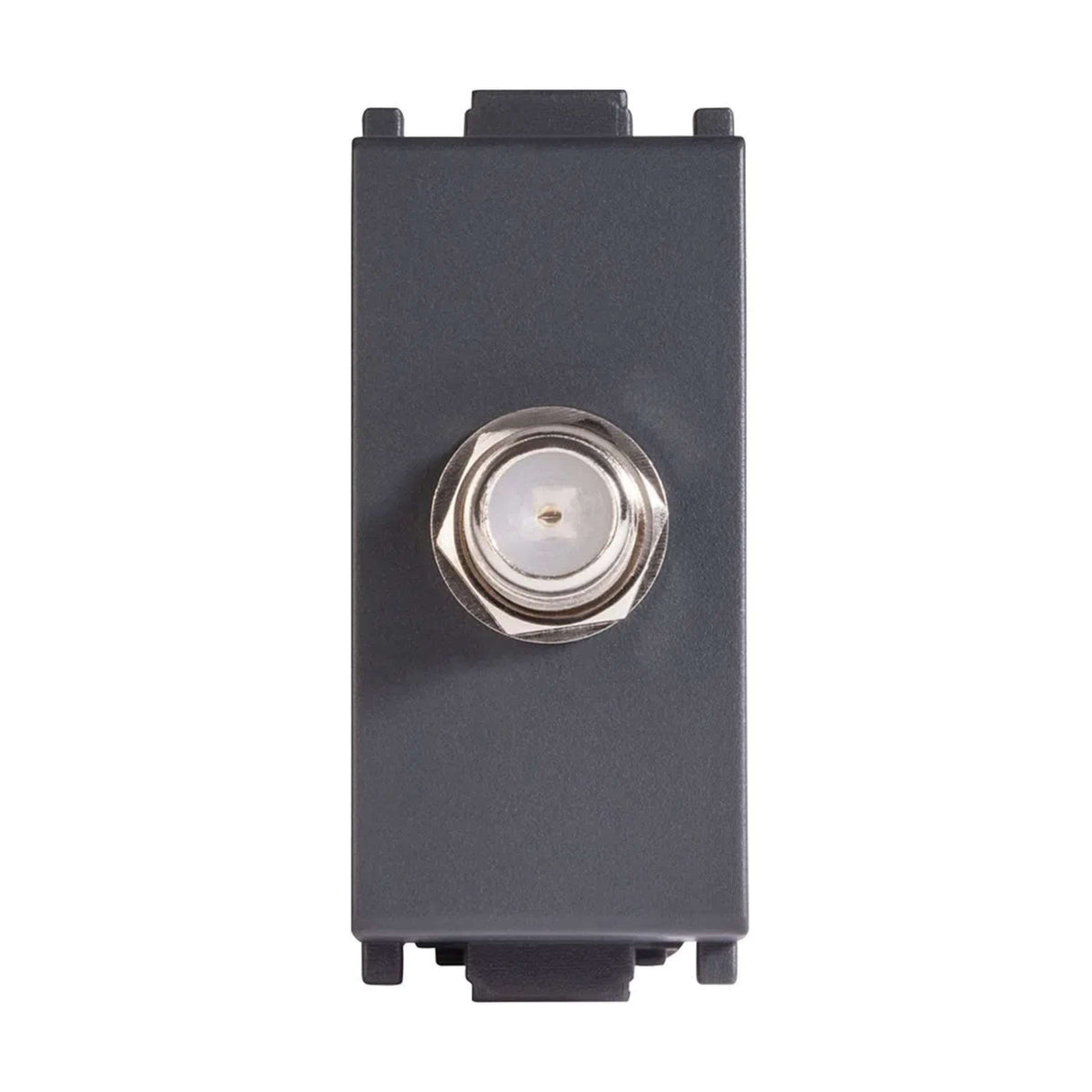 TOMA COAXIAL DE TV ESTEVEZ ALPHA NEGRO