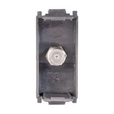 TOMA COAXIAL DE TV ESTEVEZ ALPHA NEGRO