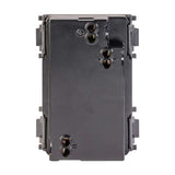 CONTACTO DÚPLEX ESTEVEZ ALPHA 2 POLOS CON TIERRA 3 MÓDULOS NEGRO