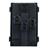CONTACTO DUPLEX FALLA A TIERRA (GFCI) CON PLACA BLACK