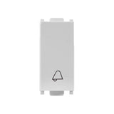 BOTÓN PARA TIMBRE ESTEVEZ ALPHA CAMPANA PLATA