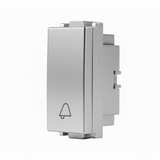 BOTÓN PARA TIMBRE ESTEVEZ ALPHA CAMPANA PLATA