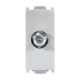 TOMA COAXIAL DE TV ESTEVEZ ALPHA PLATA