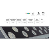BANADOR DE PARED LINEAL 70W 24V RGB IP65 ENERGAIN