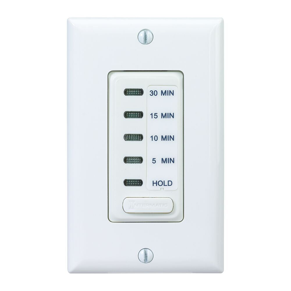 TEMPORIZADOR ELECTRONICO CUENTA REGRESIVA 120VCA. 5-10-15-30MINS. BLANCO INTERMATIC