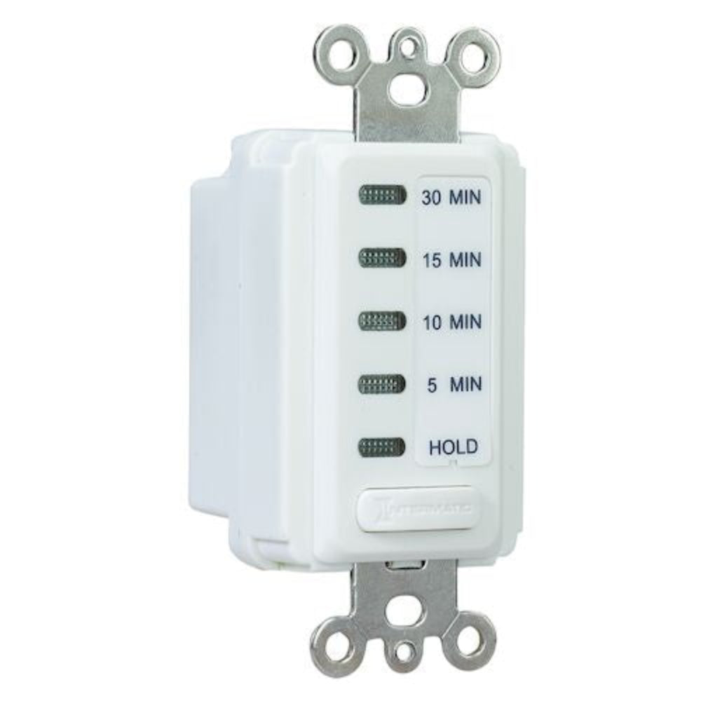 TEMPORIZADOR ELECTRONICO CUENTA REGRESIVA 120VCA. 5-10-15-30MINS. BLANCO INTERMATIC