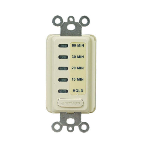 TEMPORIZADOR ELECTRONICO CUENTA REGRESIVA 120VCA. 10-20-30-60MINS. BLANCO INTERMATIC