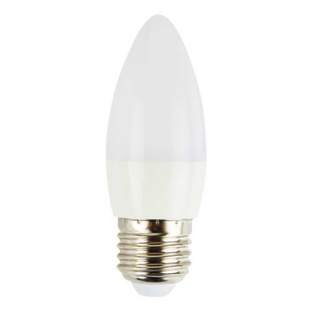 FOCO LED TECNOLITE TIPO VELA 4W LUZ DE DÍA BASE E27